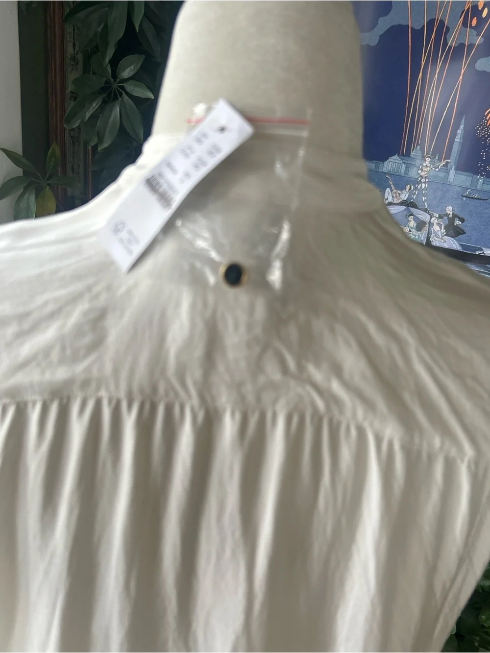 NWT J Crew Jules Sleeveless Tuxedo Top